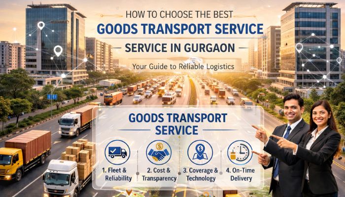 How to Choose the Best Goods Transport Service in Gurgaon