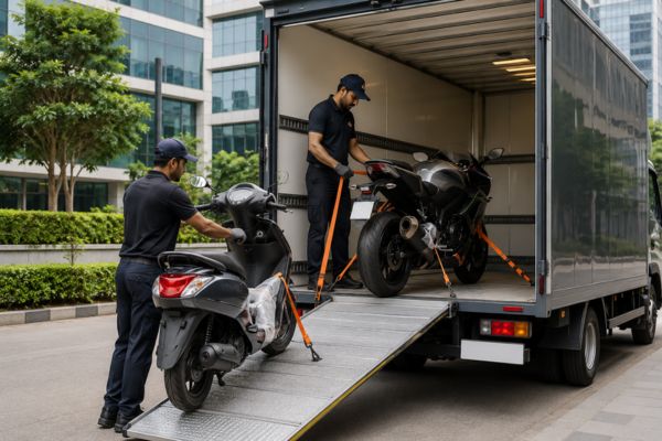Bike Transport Service in Gurgaon - Frontline Logistics