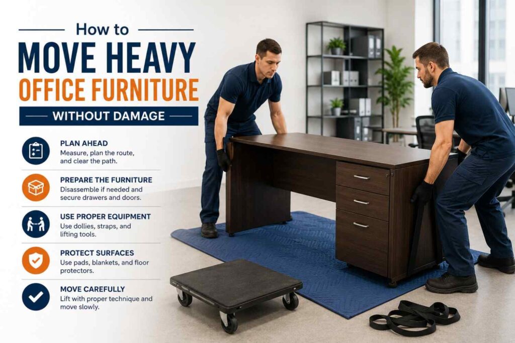 Heavy Office Furniture Moving