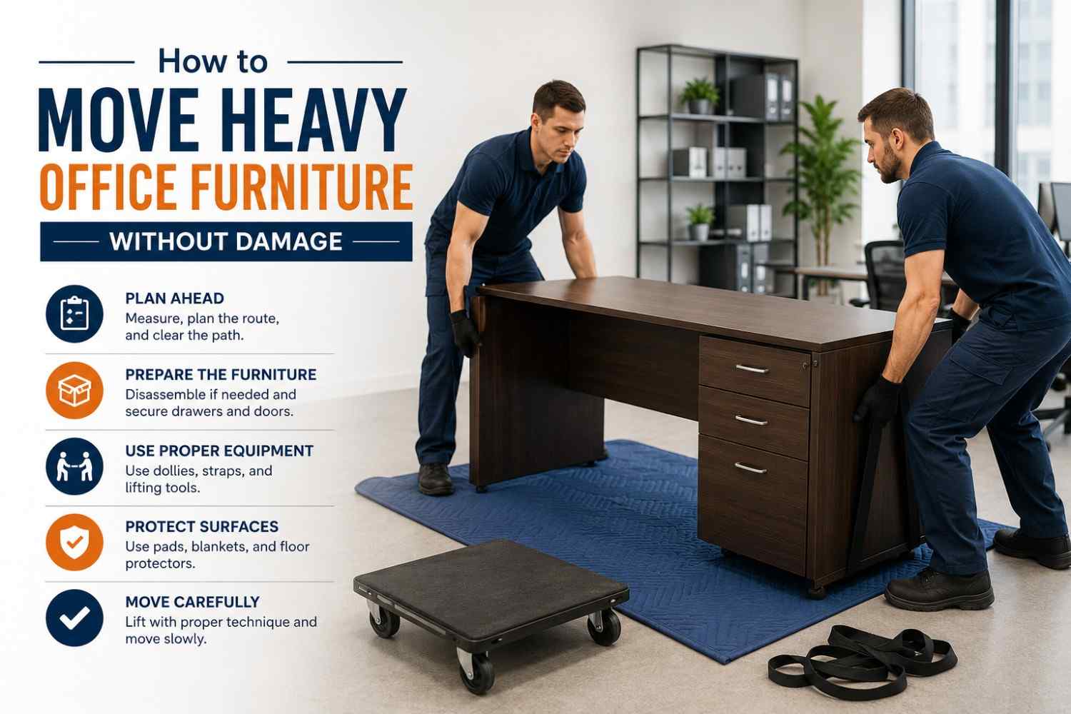 Heavy Office Furniture Moving