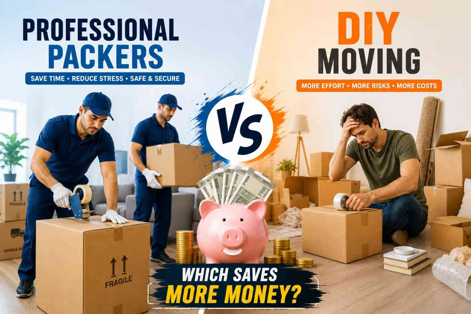 Professional Packing vs DIY Packing